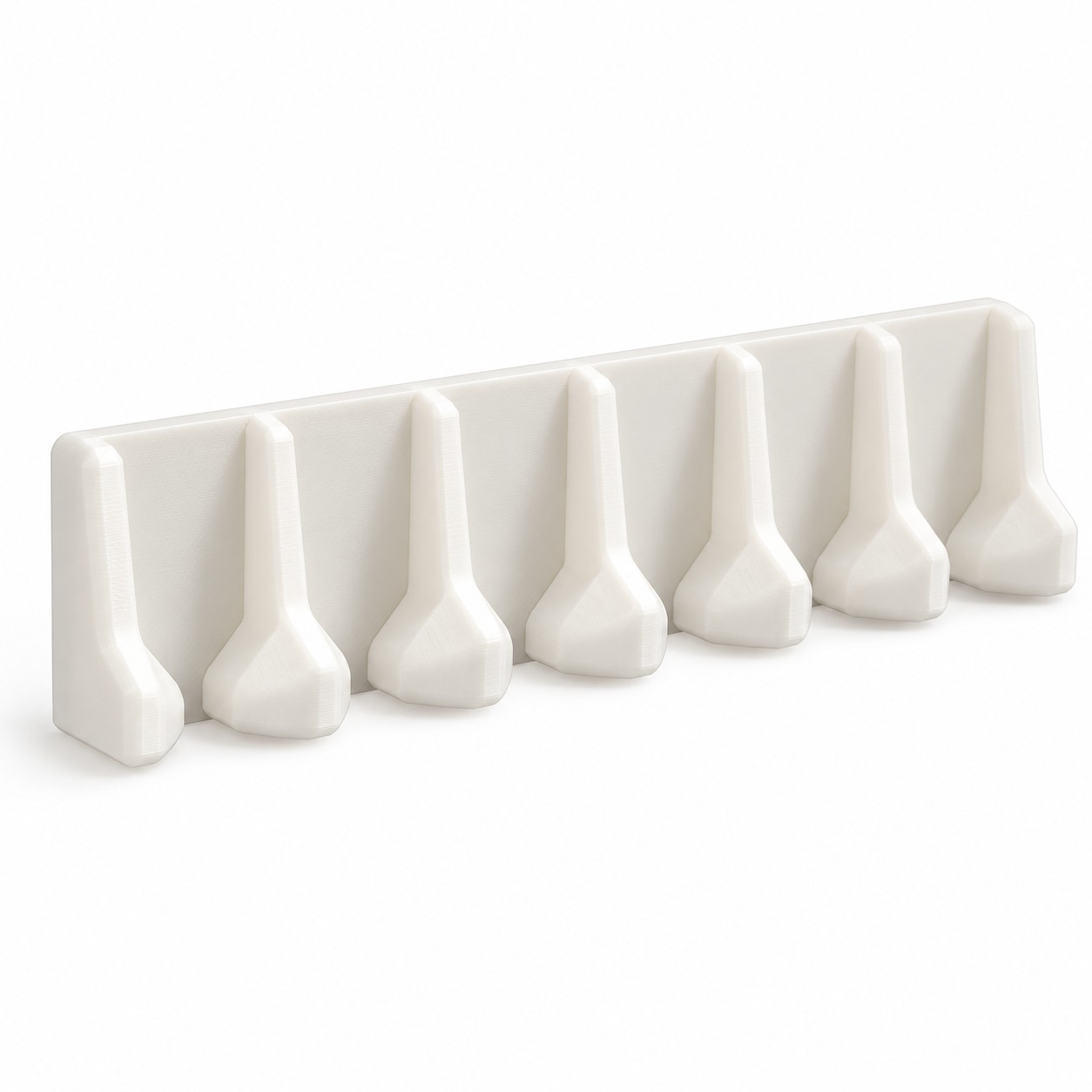 Porta escova de dente para 6 escovas na cor Branco, foto principal (foto ilustrativa criada com IA)
